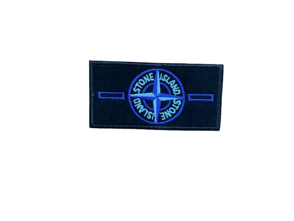 Stone Island Compass Badge — Blue
