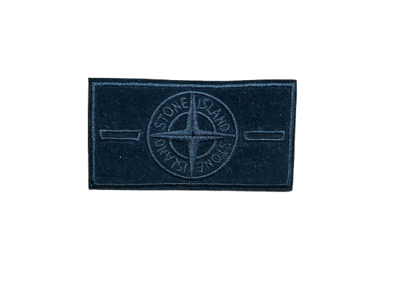 Stone Island Compass Badge — Black